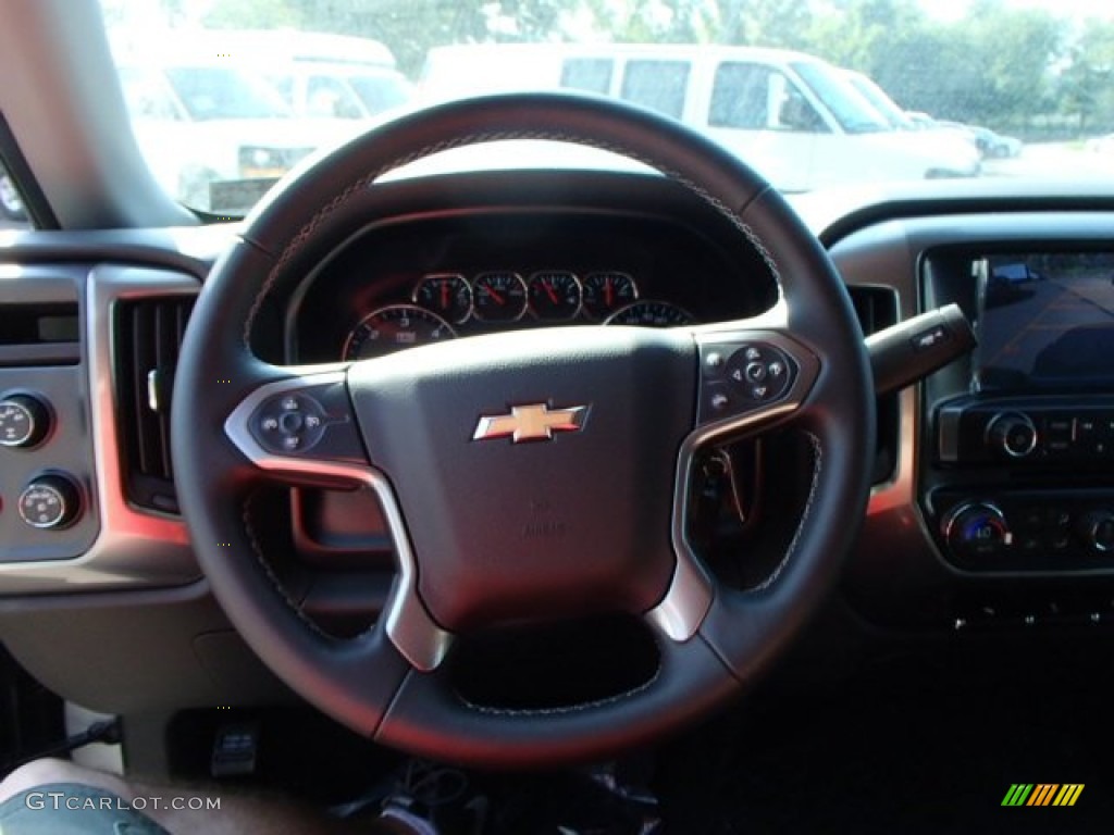 2014 Silverado 1500 LT Double Cab 4x4 - Silver Ice Metallic / Jet Black photo #18