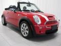 2006 Chili Red Mini Cooper S Convertible  photo #2