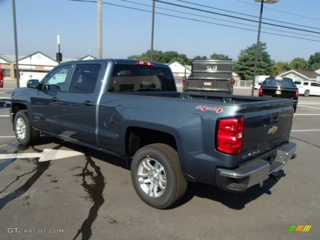 Blue Granite Metallic 2014 Chevrolet Silverado 1500 LT Crew Cab 4x4 Exterior Photo #84833535
