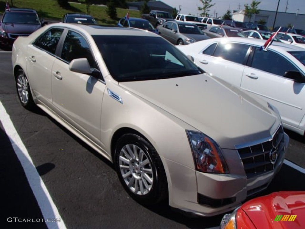 2010 CTS 4 3.0 AWD Sedan - Vanilla Latte / Cashmere/Cocoa photo #1