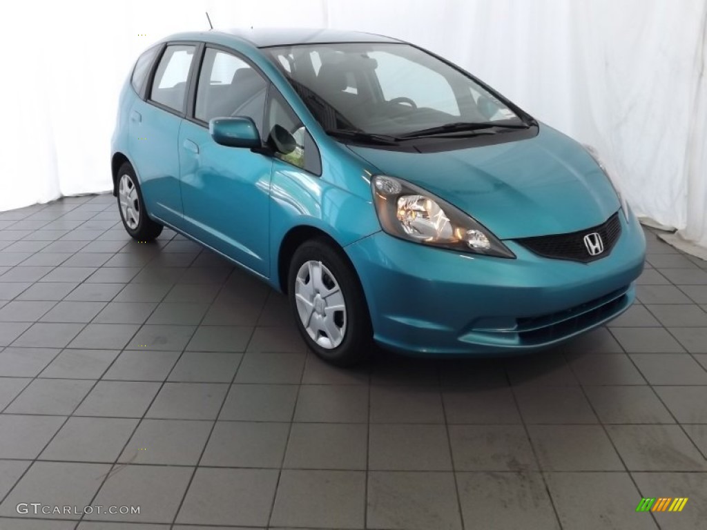 Blue Raspberry Metallic Honda Fit