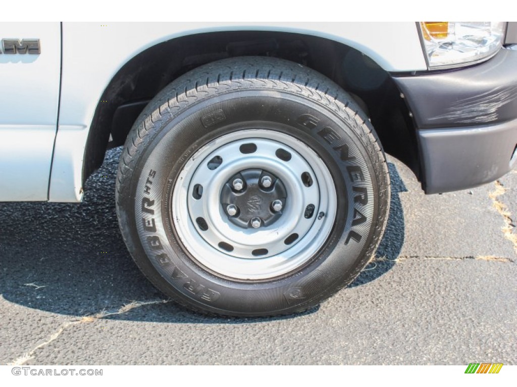 2008 Ram 1500 ST Regular Cab - Bright White / Medium Slate Gray photo #9