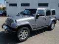 Billet Silver Metallic 2014 Jeep Wrangler Unlimited Sahara 4x4 Exterior