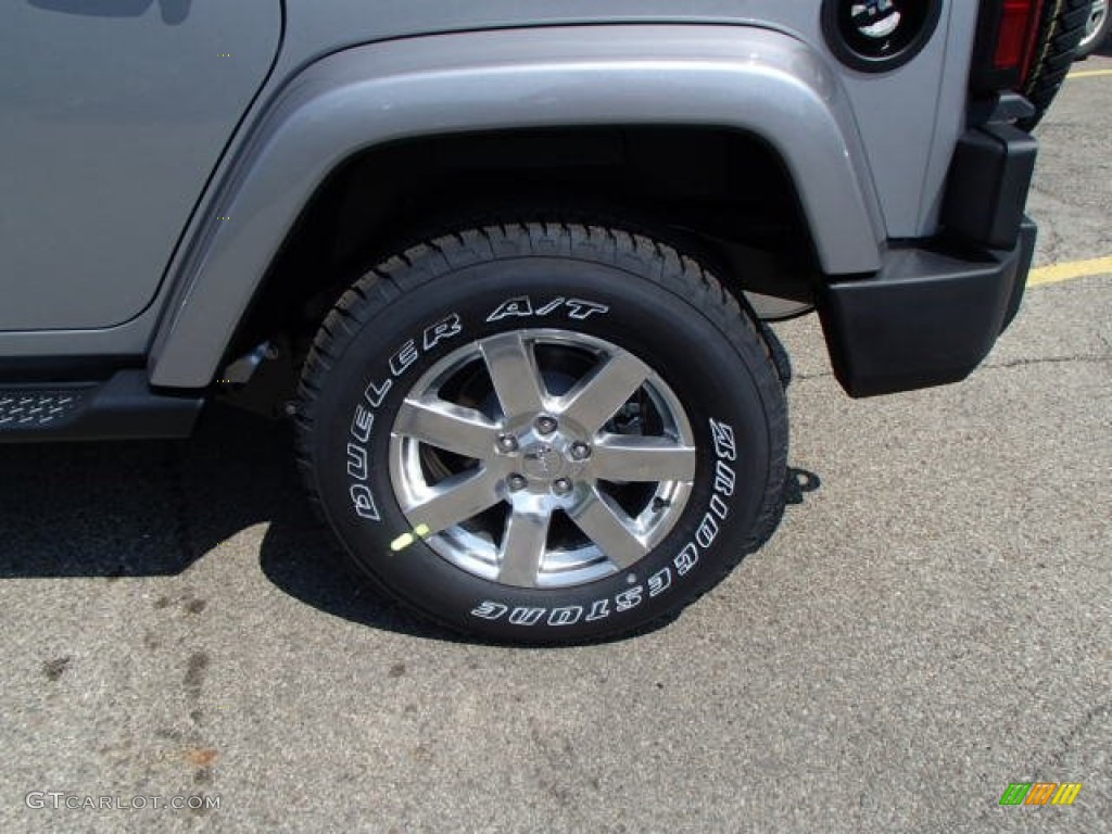 2014 Jeep Wrangler Unlimited Sahara 4x4 Wheel Photo #84835697