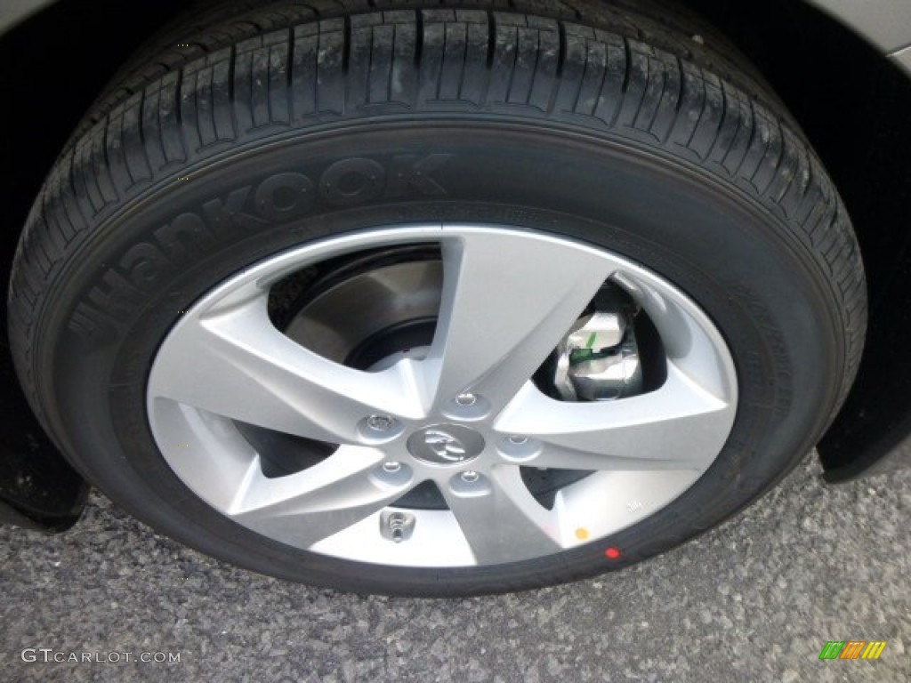2013 Elantra GLS - Harbor Gray Metallic / Gray photo #9