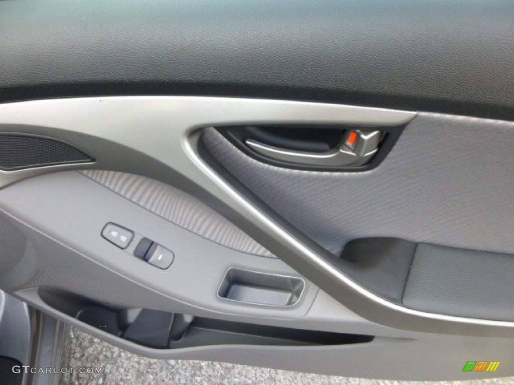 2013 Elantra GLS - Harbor Gray Metallic / Gray photo #11