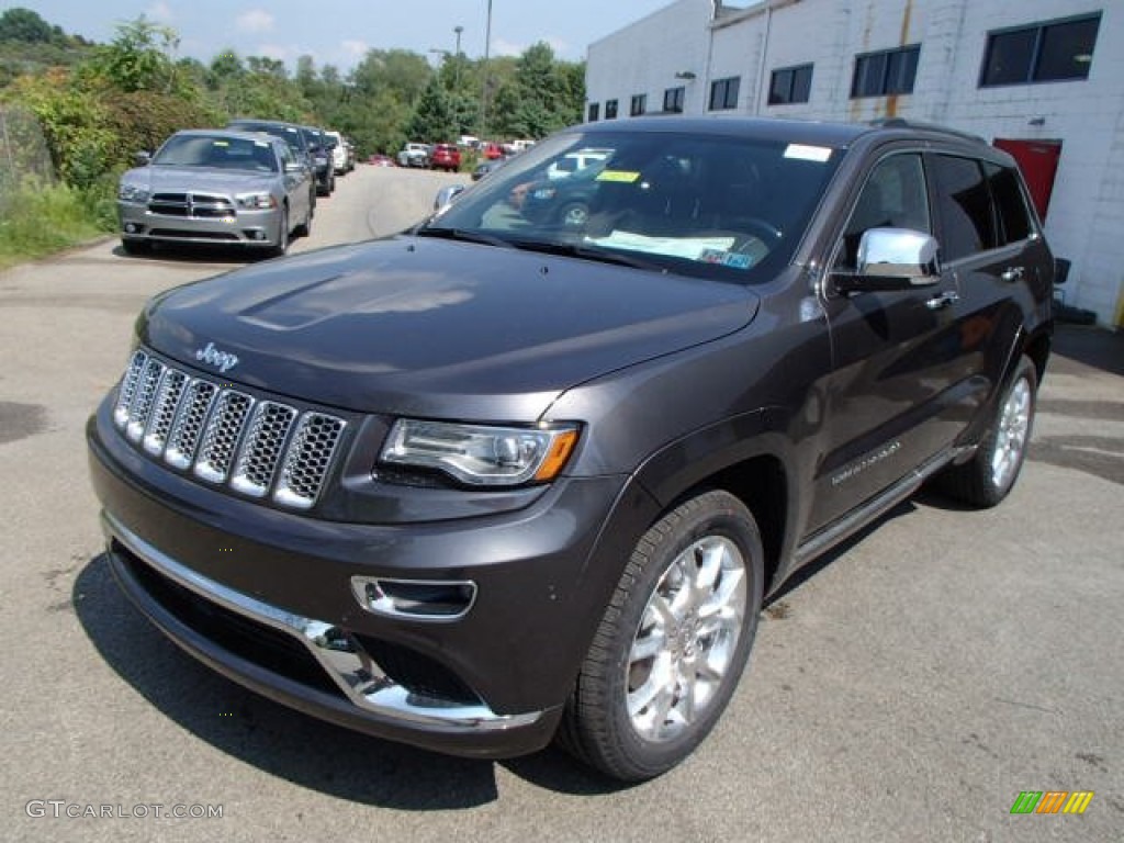Granite Crystal Metallic 2014 Jeep Grand Cherokee Summit 4x4 Exterior Photo #84837366