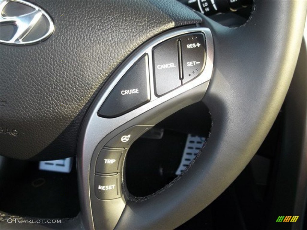 2013 Elantra GT - Silver / Black photo #16