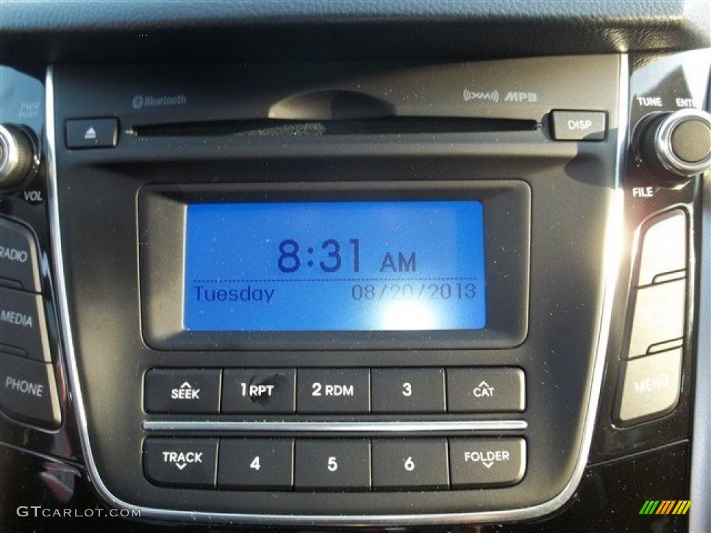 2013 Elantra GT - Silver / Black photo #19