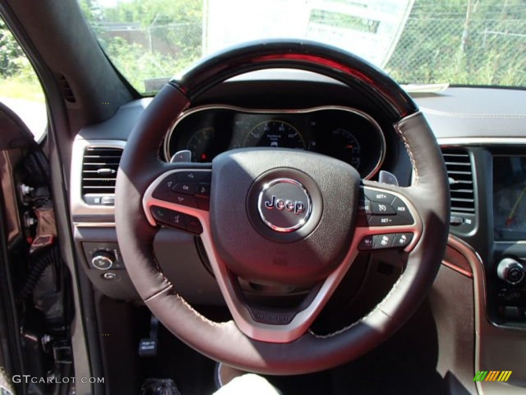 2014 Grand Cherokee Summit 4x4 - Granite Crystal Metallic / Summit Morocco Black Natura Leather photo #19