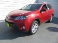 2013 Barcelona Red Metallic Toyota RAV4 Limited  photo #7