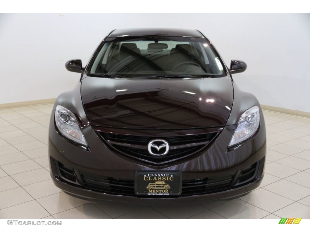 2010 MAZDA6 i Sport Sedan - Black Cherry Metallic / Black photo #2