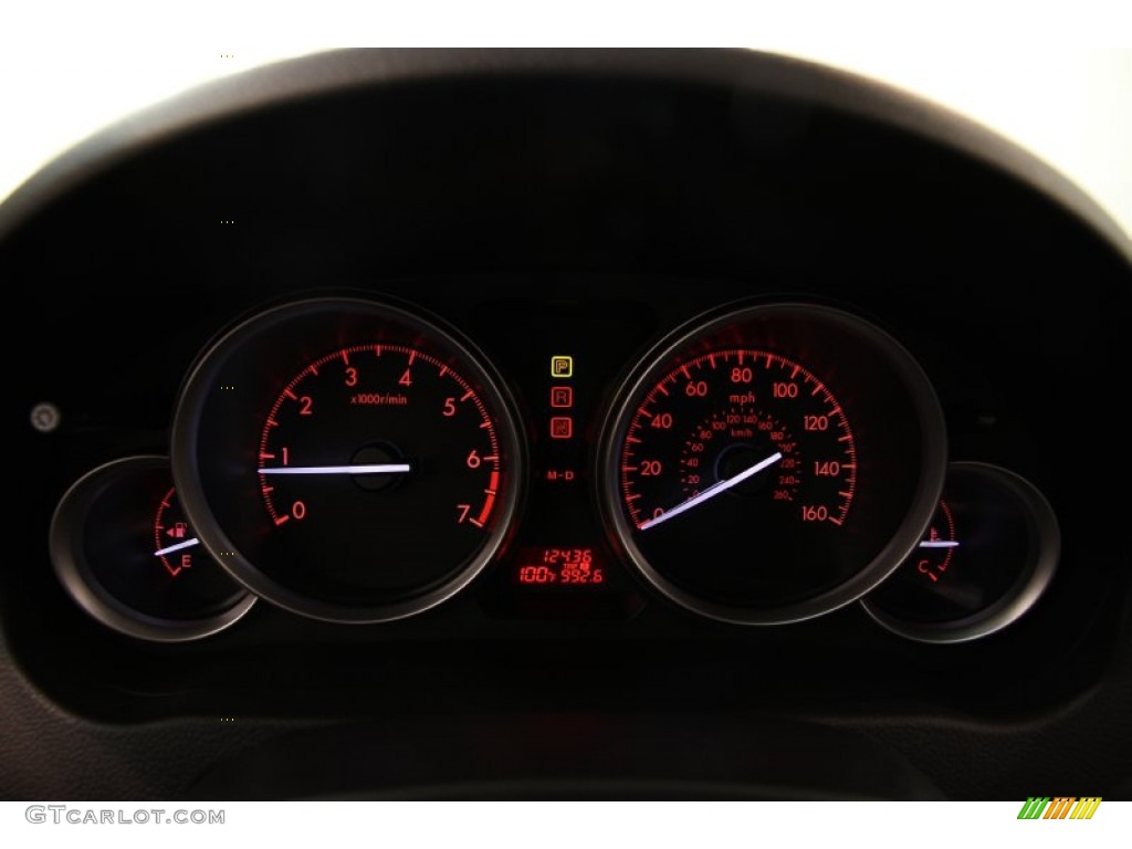 2010 MAZDA6 i Sport Sedan - Black Cherry Metallic / Black photo #7