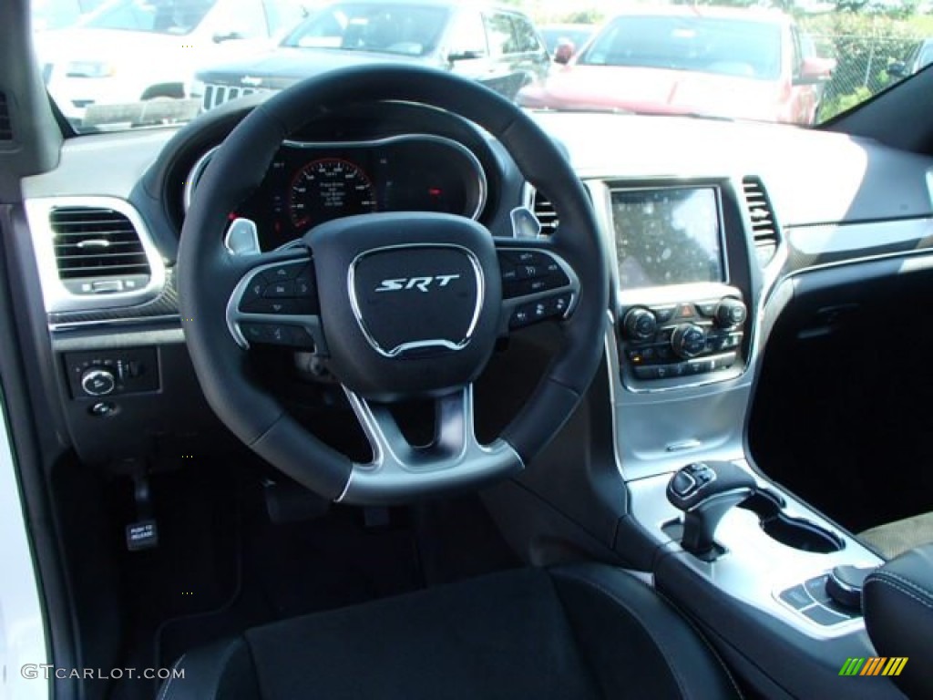 2014 Jeep Grand Cherokee SRT 4x4 SRT Morocco Black Dashboard Photo #84838524