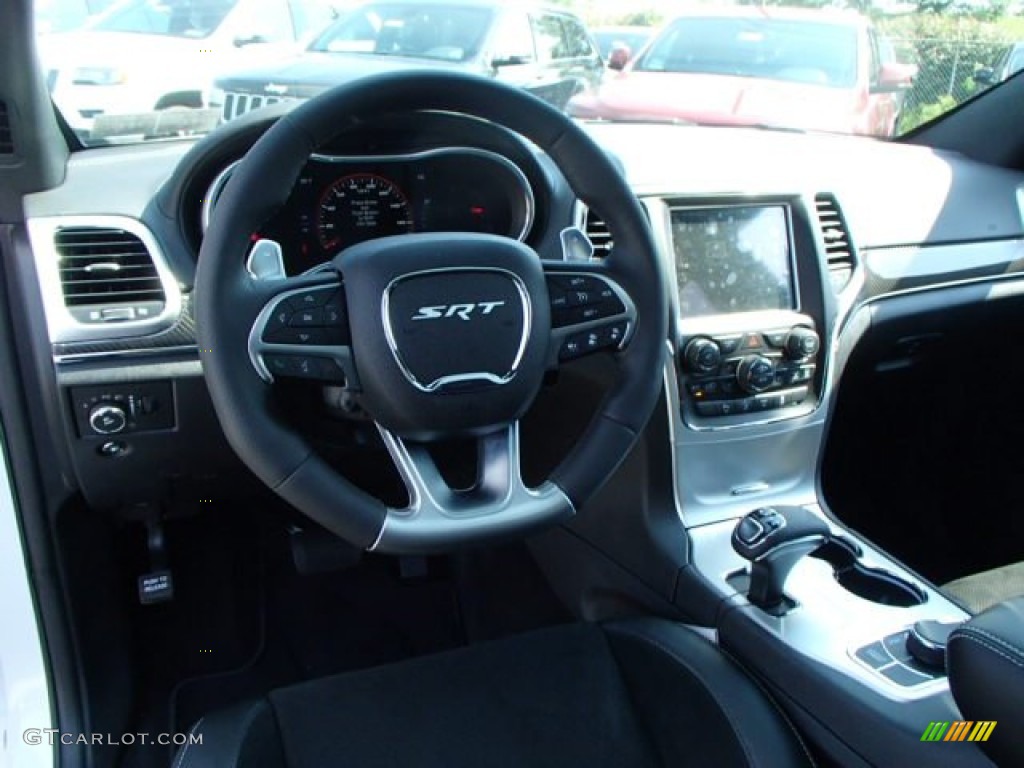 2014 Grand Cherokee SRT 4x4 - Bright White / SRT Morocco Black photo #12