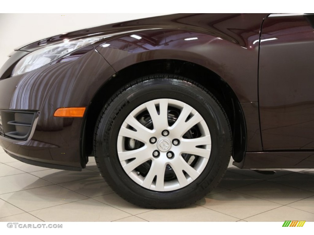 2010 MAZDA6 i Sport Sedan - Black Cherry Metallic / Black photo #16