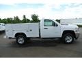 Summit White - Silverado 2500HD WT Regular Cab Utility Truck Photo No. 7