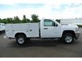 2014 Summit White Chevrolet Silverado 2500HD WT Regular Cab Utility Truck  photo #7