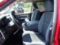 Black/Diesel Gray 2014 Ram 1500 Big Horn Quad Cab 4x4 Interior Color