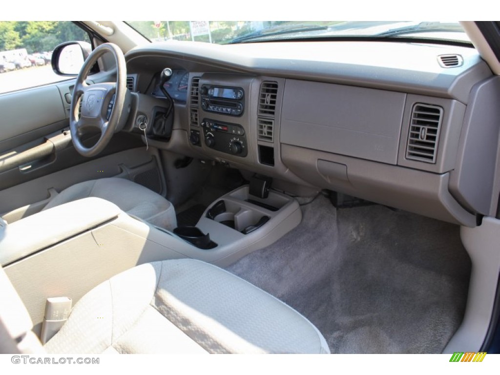 2003 Durango SXT 4x4 - Patriot Blue Pearlcoat / Sandstone photo #9