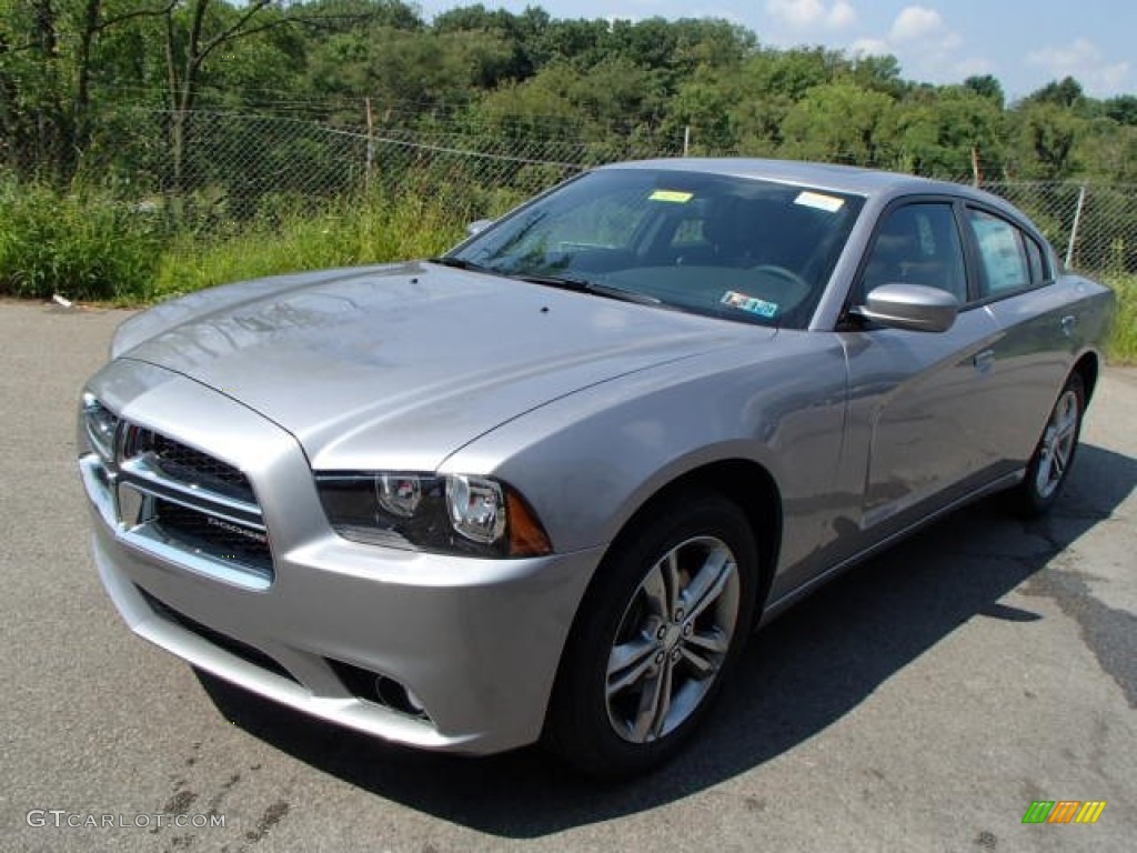 Billet Silver Metallic 2014 Dodge Charger SXT AWD Exterior Photo #84839226