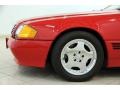 1991 Signal Red Mercedes-Benz SL Class 300 SL Roadster  photo #23