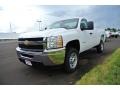 2014 Summit White Chevrolet Silverado 2500HD WT Regular Cab 4x4  photo #2