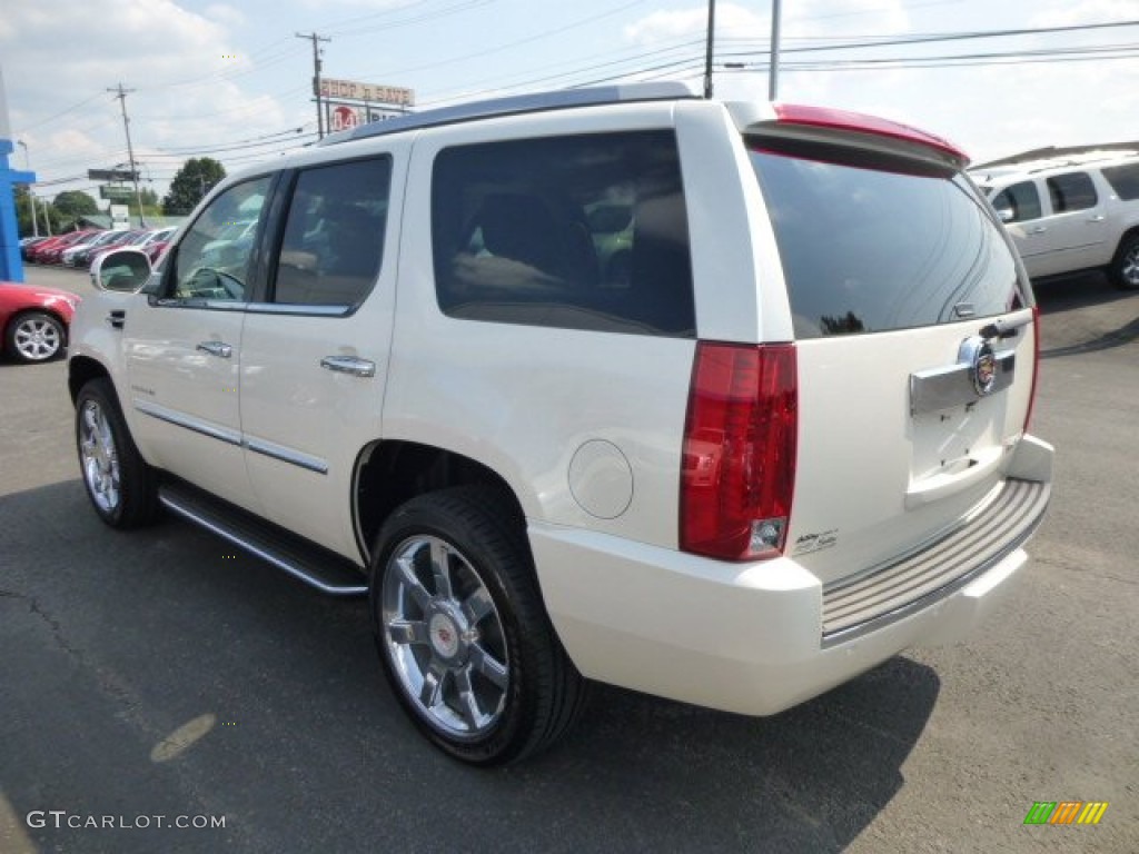 White Diamond Tricoat 2014 Cadillac Escalade Luxury AWD Exterior Photo #84839340
