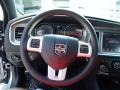 2014 Dodge Charger Black Interior Steering Wheel Photo