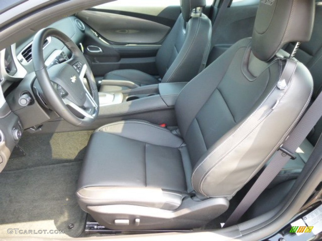 Black Interior 2014 Chevrolet Camaro SS/RS Coupe Photo #84840012