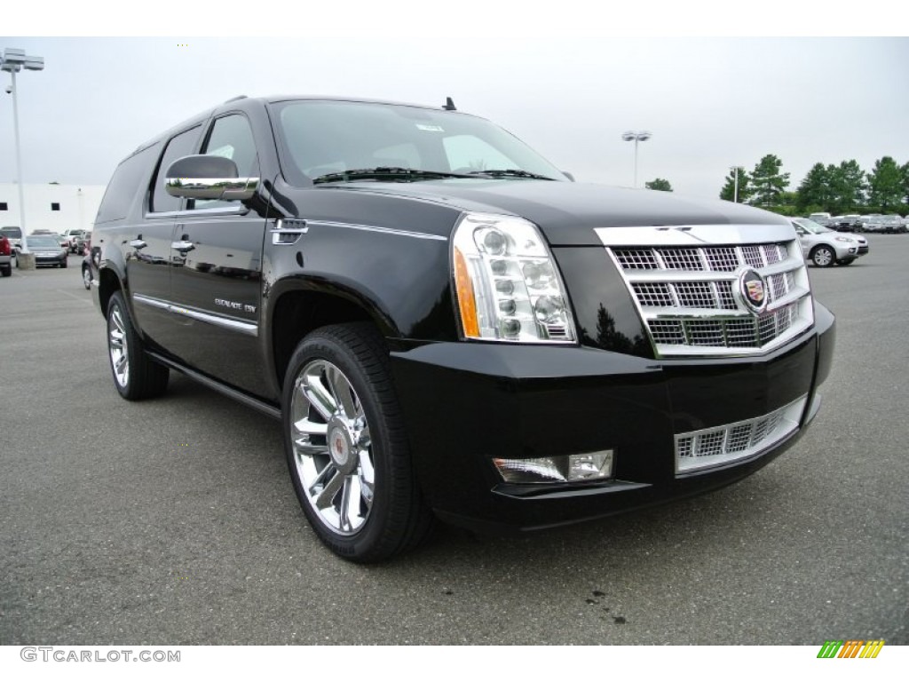 Black Raven 2014 Cadillac Escalade ESV Platinum AWD Exterior Photo #84840135