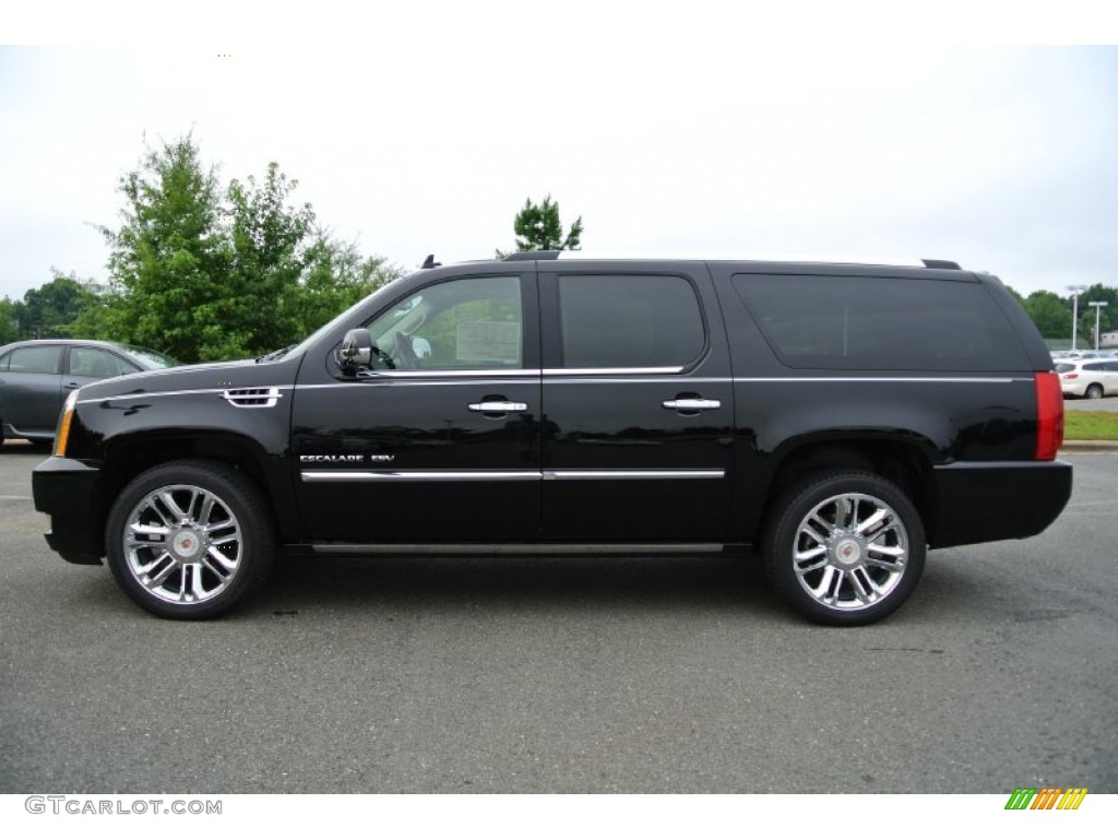Black Raven 2014 Cadillac Escalade ESV Platinum AWD Exterior Photo #84840186