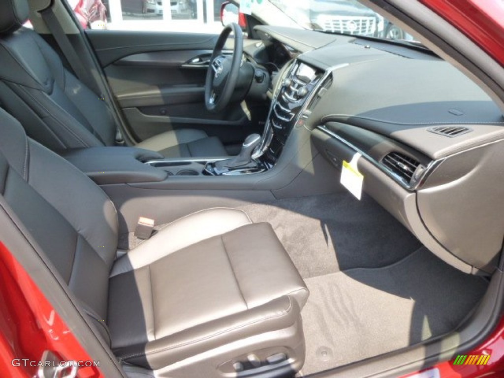 Jet Black/Jet Black Interior 2014 Cadillac ATS 2.0L Turbo AWD Photo #84840381