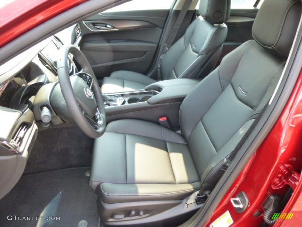 Jet Black/Jet Black Interior 2014 Cadillac ATS 2.0L Turbo AWD Photo #84840501