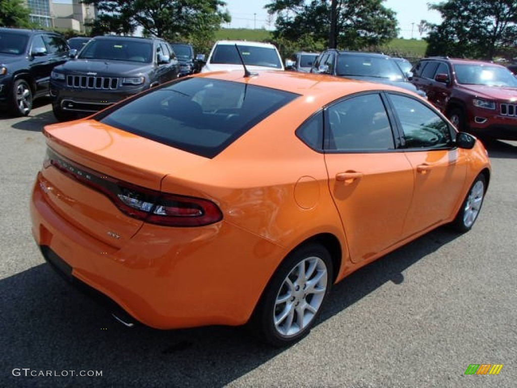 2013 Dart SXT - Header Orange / Black photo #6