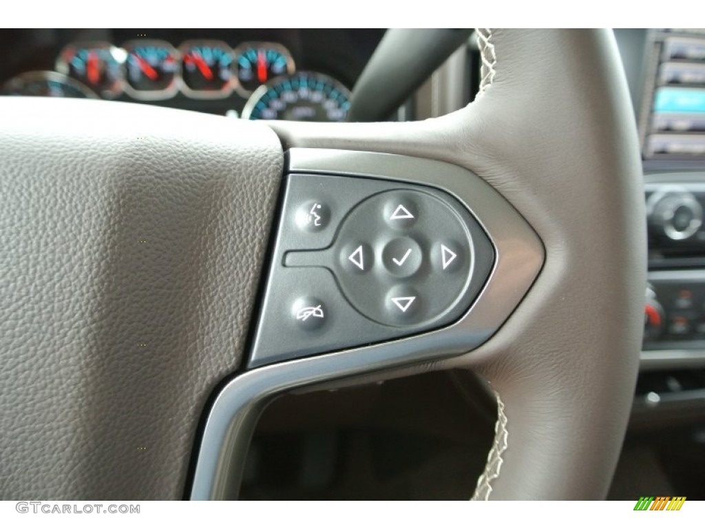 2014 Silverado 1500 LTZ Crew Cab - Victory Red / Cocoa/Dune photo #14