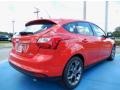 2014 Race Red Ford Focus SE Hatchback  photo #3