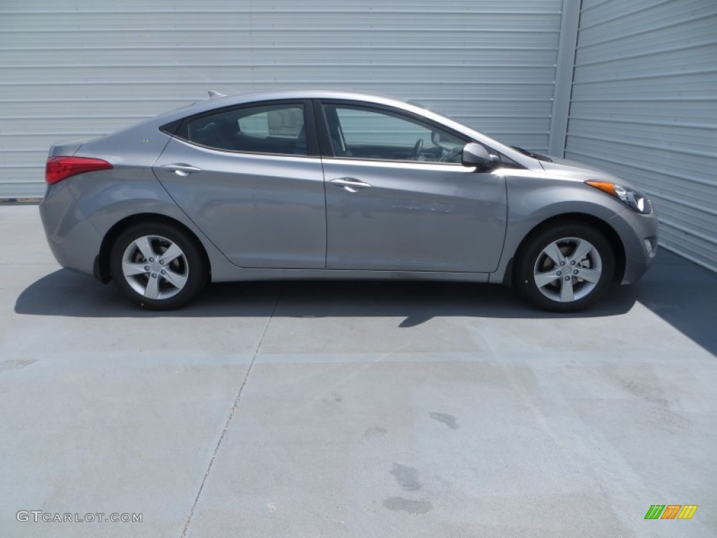 2013 Elantra GLS - Titanium Gray Metallic / Gray photo #3