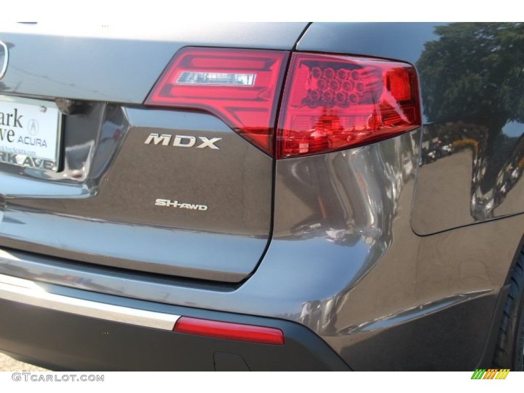 2010 MDX Technology - Grigio Metallic / Ebony photo #22