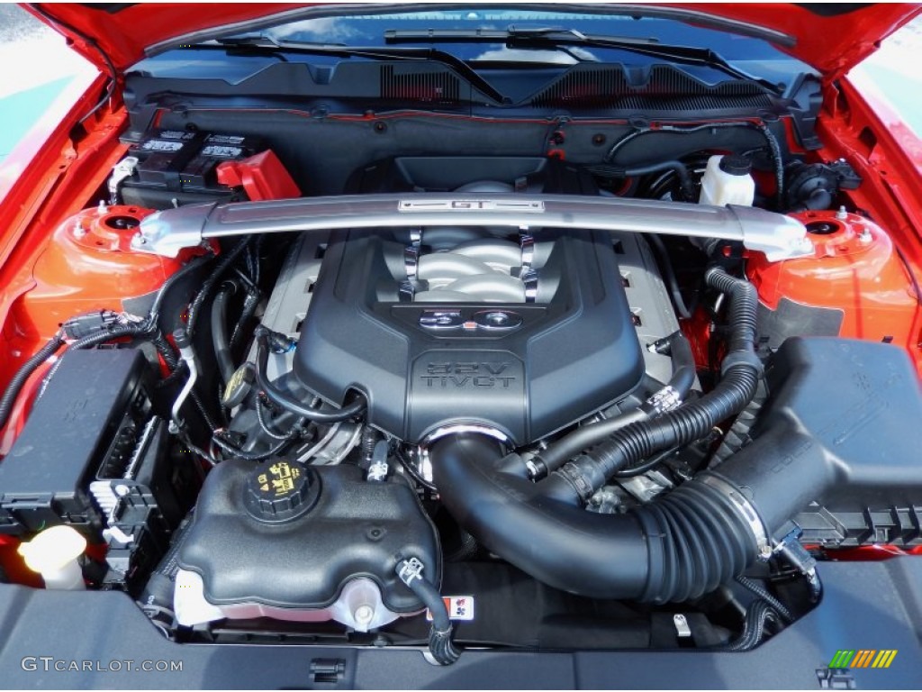 2014 Ford Mustang GT/CS California Special Coupe 5.0 Liter DOHC 32-Valve Ti-VCT V8 Engine Photo #84842297