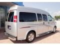 2012 Sheer Silver Metallic Chevrolet Express 1500 Passenger Conversion Van  photo #2