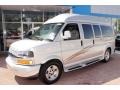 2012 Sheer Silver Metallic Chevrolet Express 1500 Passenger Conversion Van  photo #3