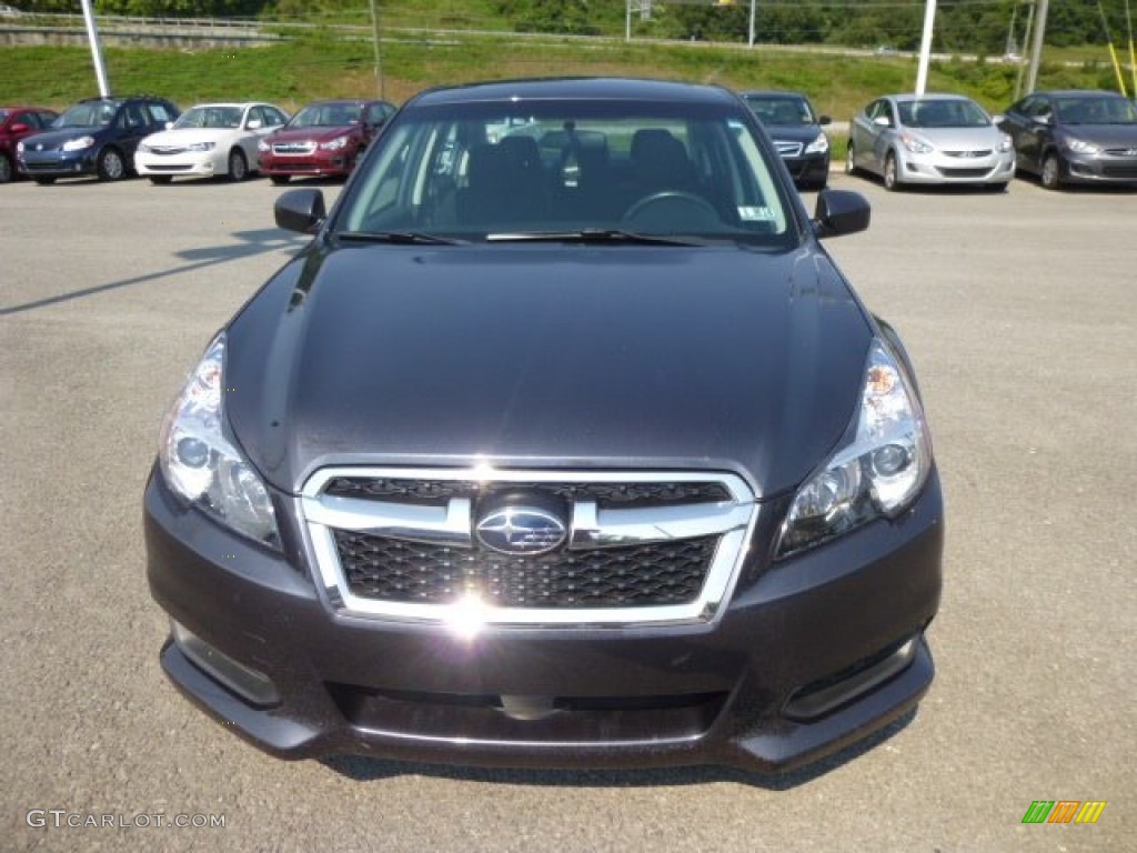 2013 Legacy 2.5i Premium - Graphite Gray Metallic / Black photo #2