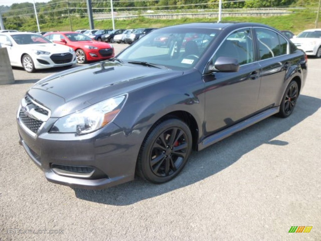 2013 Legacy 2.5i Premium - Graphite Gray Metallic / Black photo #3