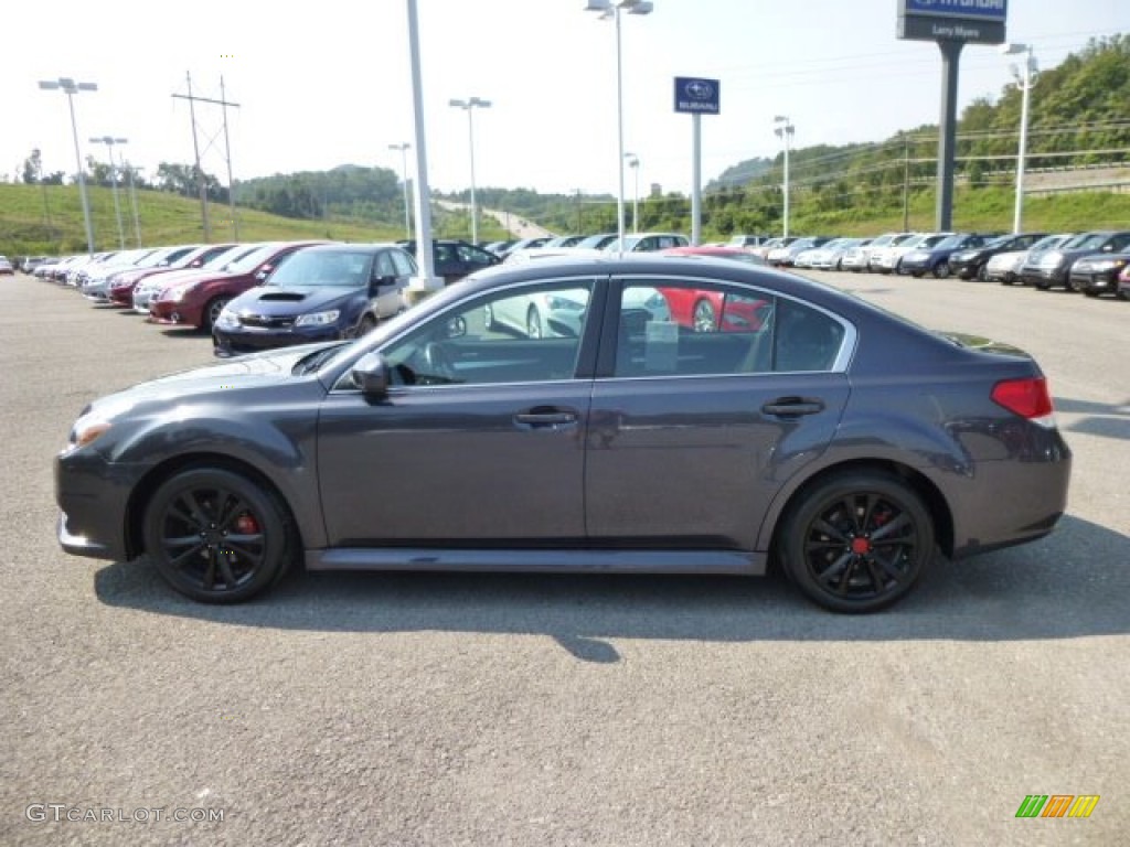 2013 Legacy 2.5i Premium - Graphite Gray Metallic / Black photo #4