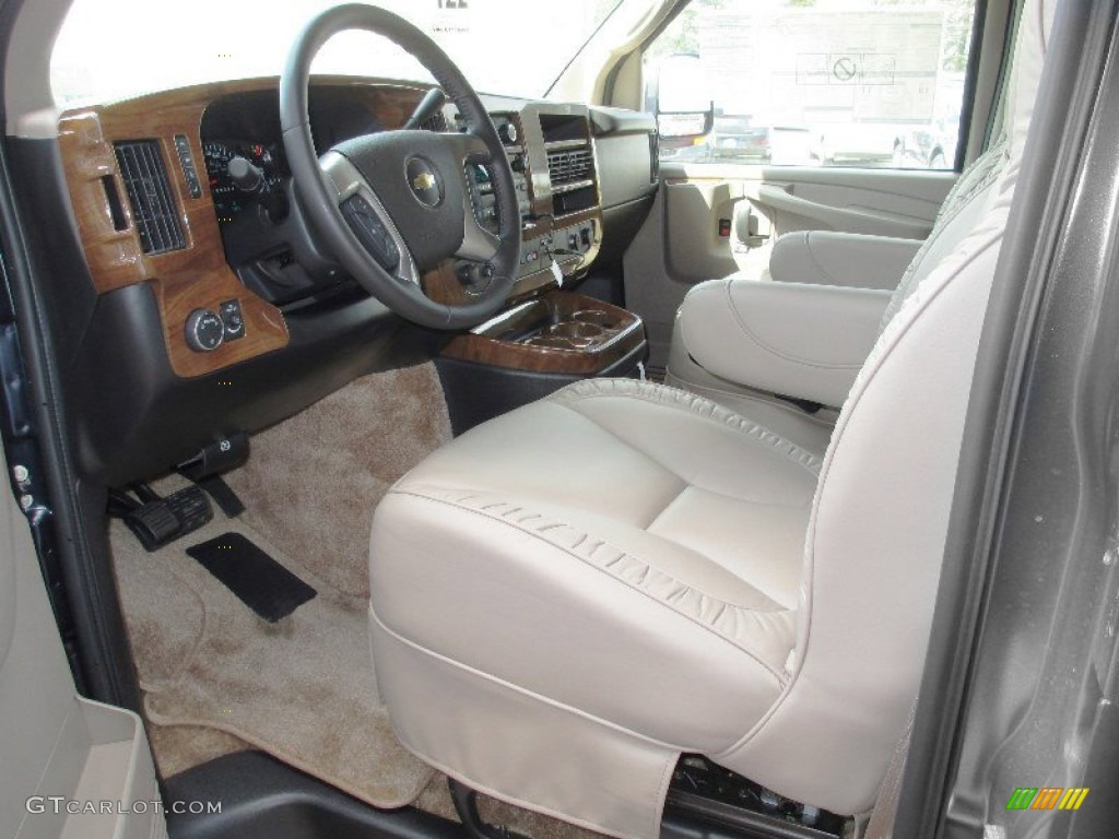 2012 Chevrolet Express 1500 Passenger Conversion Van Front Seat Photos