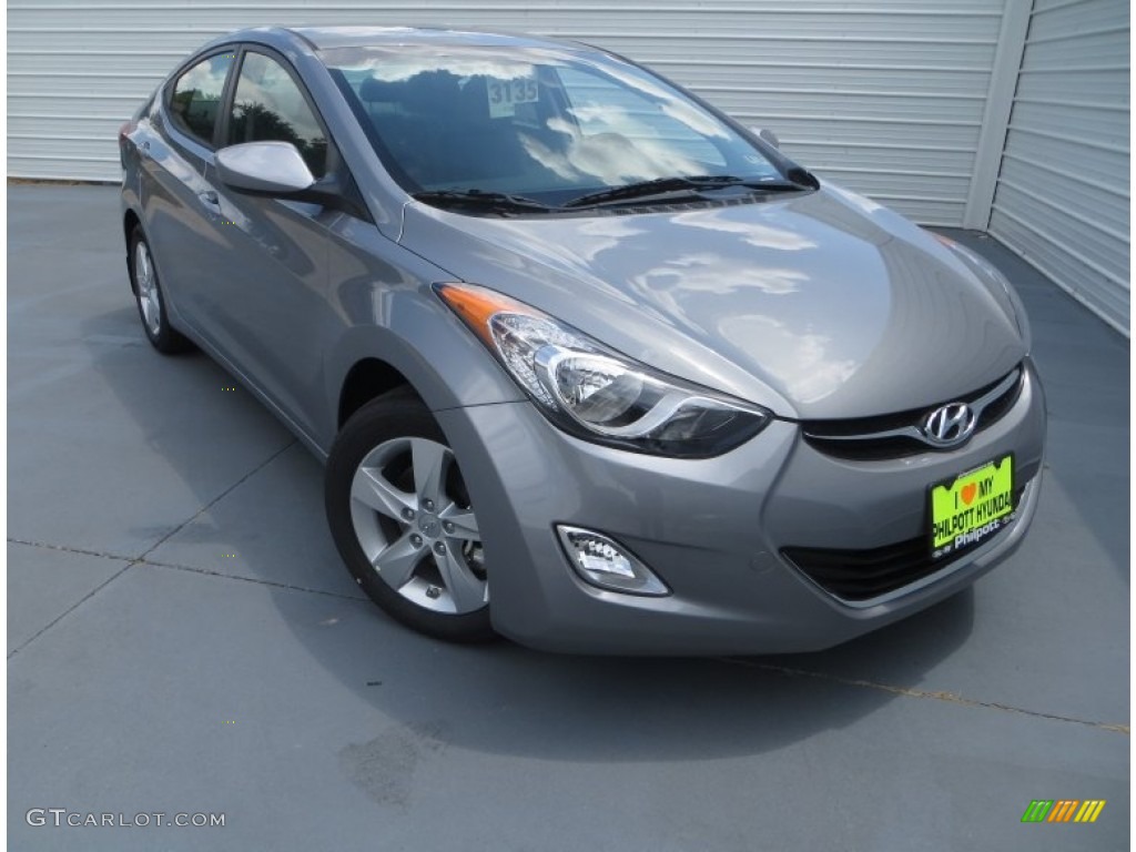 2013 Elantra GLS - Titanium Gray Metallic / Gray photo #1