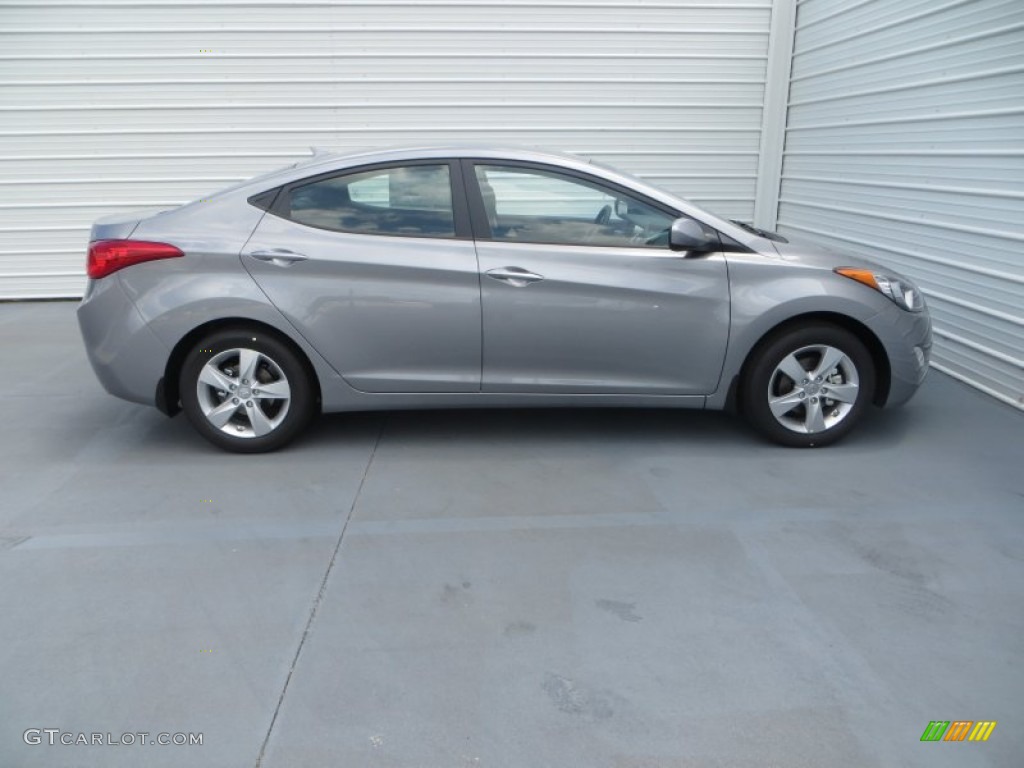 2013 Elantra GLS - Titanium Gray Metallic / Gray photo #3