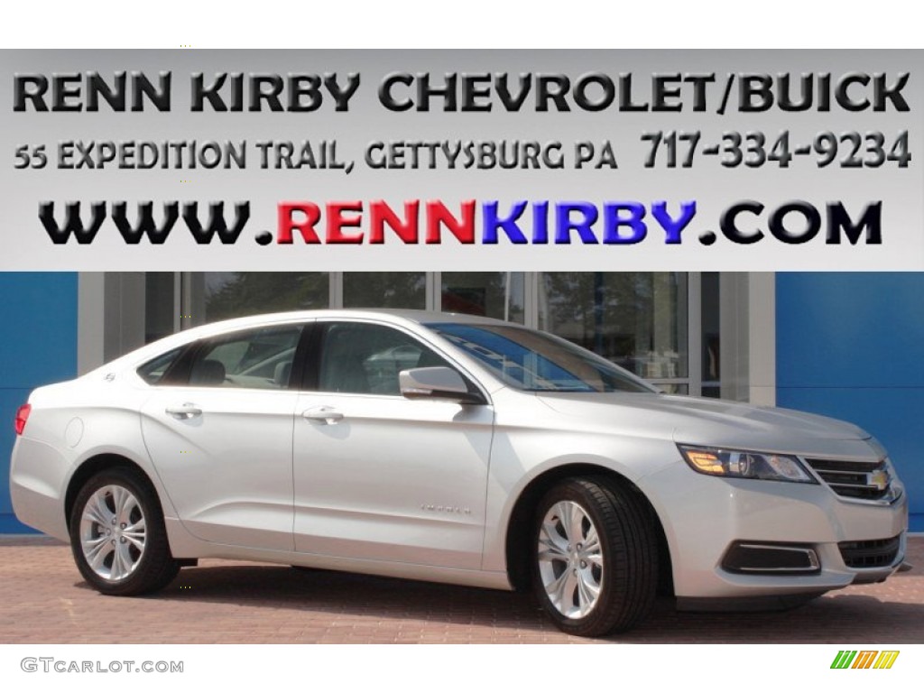2014 Impala LT - Silver Ice Metallic / Jet Black/Dark Titanium photo #1