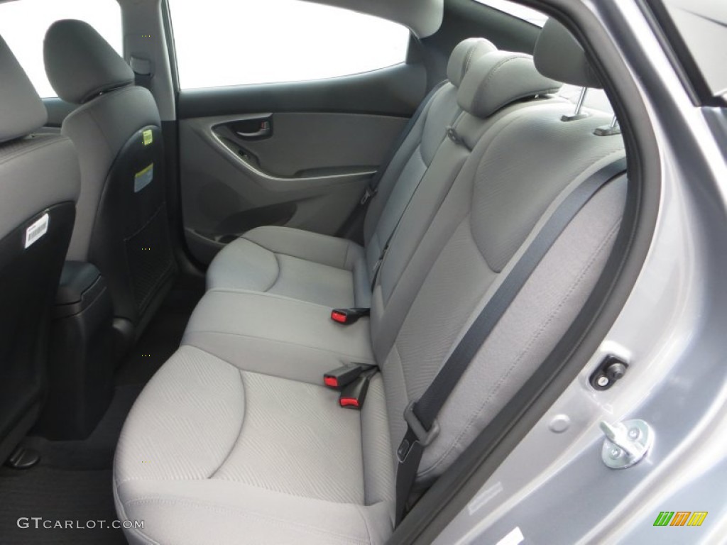 2013 Elantra GLS - Titanium Gray Metallic / Gray photo #20